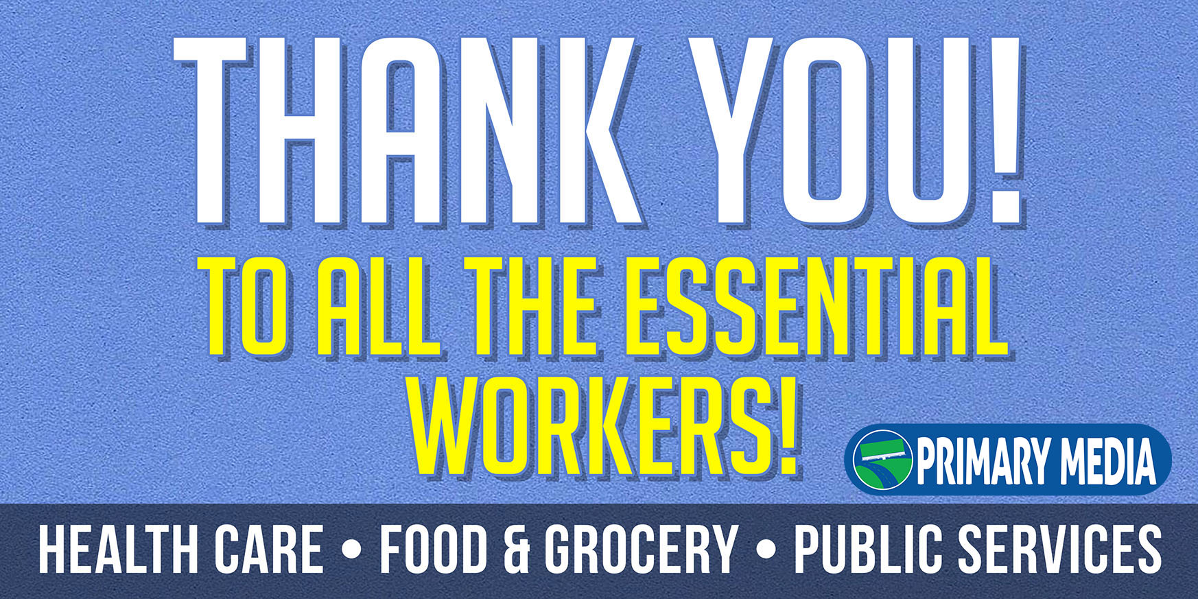 Thank you essential workers